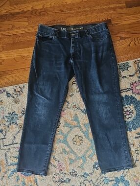 Mens Lee Jeans Straight Taper 40x30